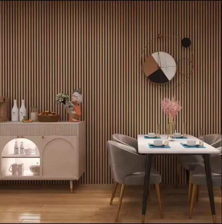 Professional Soundproof Acoustic Panels (Smoke Oak)