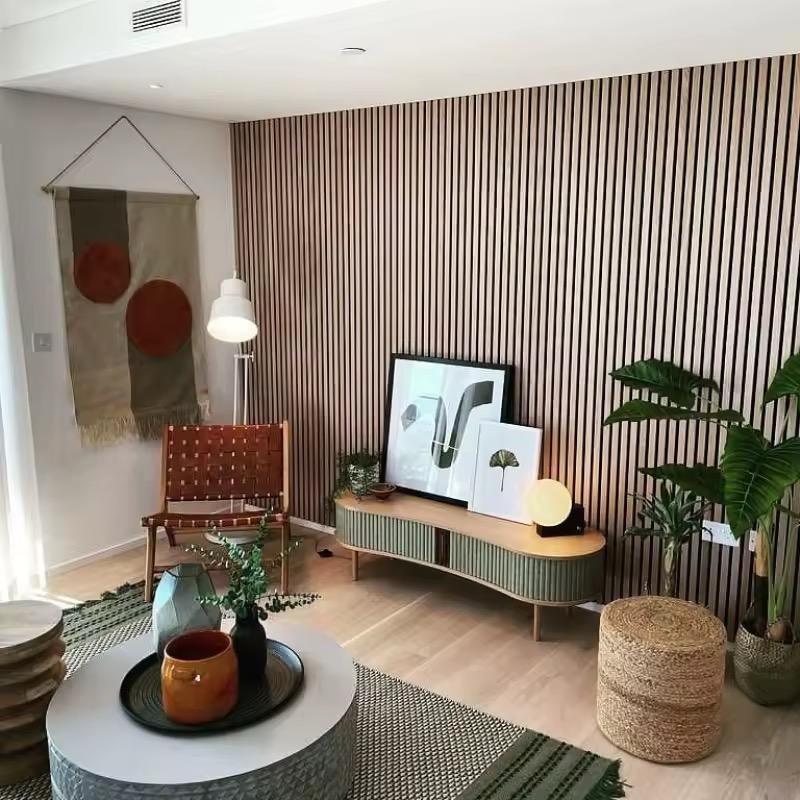 Professional Soundproof Acoustic Panels (Light Walnut)